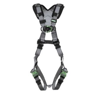 MSA 10194656 V-Fit Harness with Front & Back D-Ring