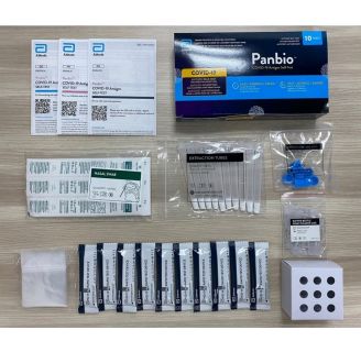Abbott Panbio Covid-19 Antigen ART Kit (10 Tests)